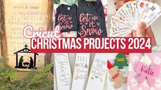 CRICUT CHRISTMAS PROJECT IDEAS 2024