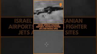 Israel Strikes 6 Iranian Airports, Destroys Fighter Jets & Missile Sites | News9
