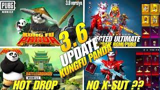 Next 3.6 Update BGMI/PUBG | No Carnival X-Sut 3.6 Update | 3.6 Update Kungfu Panda Bgmi | 3.6 Update