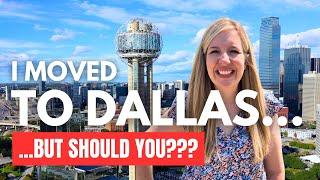 WATCH BEFORE DECIDING: MOVING TO DALLAS in 2024 | MY MOVE TO DALLAS, TX | Living in Dallas, TX