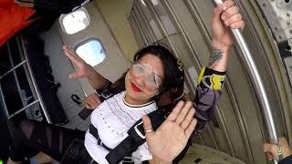 Asha pawar Skydive DUBAI..