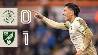 HIGHLIGHTS | Luton Town 0-1 Norwich City