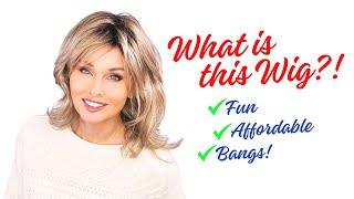 It's FUN, It's AFFORDABLE, it has BANGS!  What's not to love about THIS WIG?! [30% off with link!]