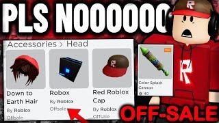 THE END OF FREE CATALOG ITEMS!? (ROBLOX ACCESSORY NEWS)