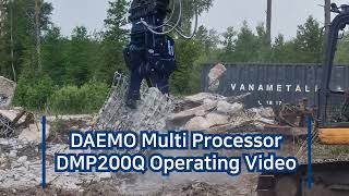 DAEMO Quick change type Multi processor DMP200Q / 대모 퀵체인지 멀티프로세서 DMP200Q