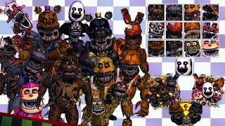 Freddy Fazbear's Pizzeria Simulator -  FNaF4 Animatronics ( Mod ) ( Update )