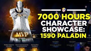 Lost Ark: 7000 Hours Character Showcase: 1590 Paladin