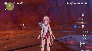 Yae Miko gameplay | 4k resolution Genshin Impact