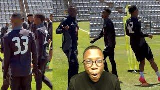 ORLANDO PIRATES IN TRAINING BEFORE FINAL REACTION! NDAH BACK??