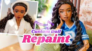 Let’s Repaint A Doll Using Acrylic Paint | Custom Fashion Doll