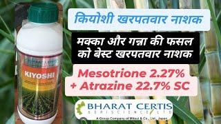 Kiyoshi Herbicide Mesotrione  2.27%+Atrazine 22.7% SC Bharat certis