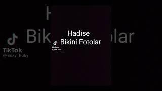 Hadise frikik Bikinili pozlar 