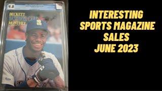 Interesting Sports Magazine Sales - June 2023