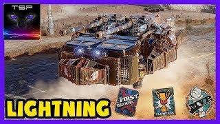 Crossout #489 ► Lightning - Ultimate Dual Typhoon + Echo Cab CLAN WARS Hover Build