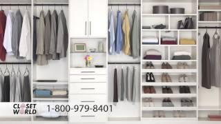 Custom Closet Organization Systems by Closet World®
