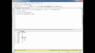 SQL TOP, RANK, DENSE_RANK, ROW_NUMBER Functions