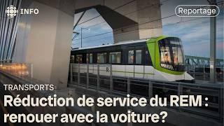 Problèmes du REM : service de bus modifié, des trajets allongés