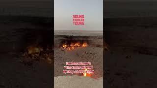 #turkmenistan  #gatesofhell by day and night! #travelshorts #adventuretravel #bucketlist #travel