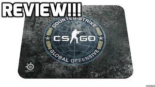 SteelSeries QcK Gaming Mouse Pad - CS: GO Edition Review!!!