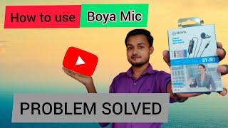 How to use Boya Mic in smartphone (Hindi) || Deepak Empire