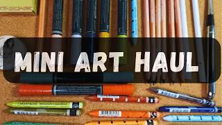  Jackson’s Art Haul & Swatches! ️ Testing NEW Art Supplies | Neocolor II, Faber-Castell & More