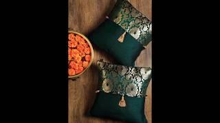 DIY Throw pillow cushion cover designs #shorts #cushioncover #cushion