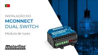 Como instalar um interruptor inteligente? MCONNECT DUAL SWITCH - Motorline