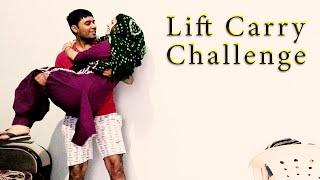 Lift carry challenge | Husband V/s Wife | #trending #viral #challengevideo #rahulyadavprank