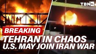 BREAKING: Israel INTENSIFIES Iran Strikes; Tehran EVACUATES As U.S. Hints Joining War | TBN Israel