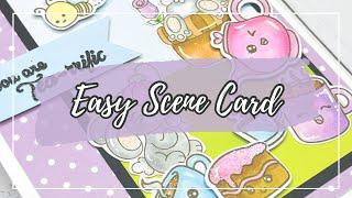 Crafting Made Simple: Quick & Easy Scene Card Tutorial!