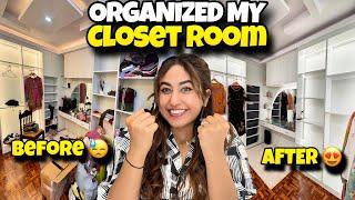 CLOSET ROOM MAKEOVER | YOU WON’T BELIEVE THE TRANSFORMATION! #alizehjamali
