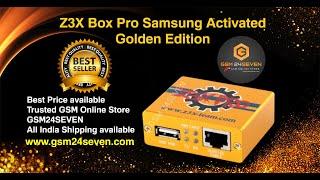 Z3X Box Pro Samsung Activated Golden Edition | GSM24SEVEN