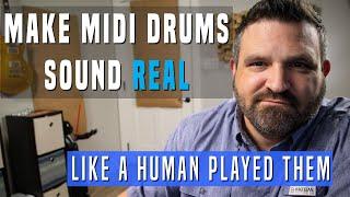 Pro Tools Tutorial: How To Make Midi Drums Sound Real | The Human Factor