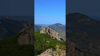 Величественный Кара-Даг и поселок Курортное у подножия! По вершинам Эчки-Дага!