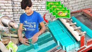 FACTORY में DISH WASH SOAP कैसे बनता है ? Vim Bar Manufacturing Process || Soap Making In Factory.