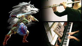 THE LEGEND OF ZELDA: TWILIGHT PRINCESS - Kakariko Village Is Saved (Flute & Piano) ft. Madalyn Music