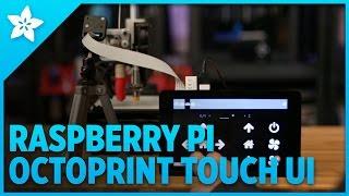 Raspberry Pi OctoPrint Touch UI: Quick look