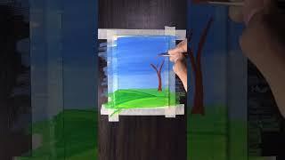 Art of easy watercolor painting ll art by Harsh ll