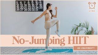 10-MIN No-Jumping HIIT Workout (No Repeats! No Equipment!)