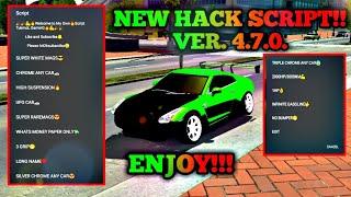 [ NEW SCRIPT HACK! ] [ VER. 4.7.0. ]IN CAR PARKING MULTIPLAYER