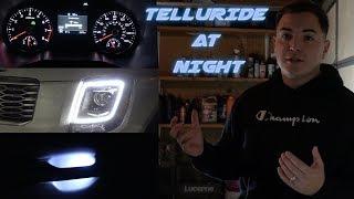 KIA TELLURIDE S  @  NIGHT + HIDDEN LEDs