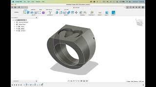 Signet Ring creation in Fusion 360