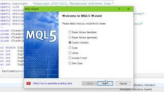 How to create a custom indicator  Start