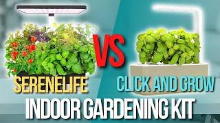  Click and Grow Indoor Gardening Kit VS SereneLife Indoor Gardening Kit