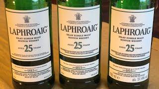 Laphroaig 25 (Which to choose?)