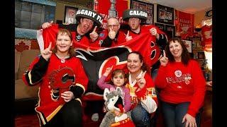 Flames super-fan turns living room into his personal Red Mile