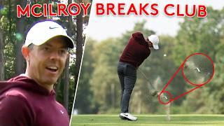 Rory McIlroy's CRAZY Club Break