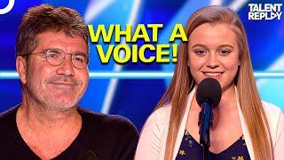14-Year-Old Leah Barniville's Powerful Opera Voice | Britain's Got Talent