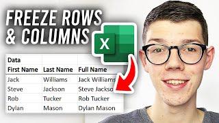 How To Freeze Rows and Columns In Excel - Full Guide