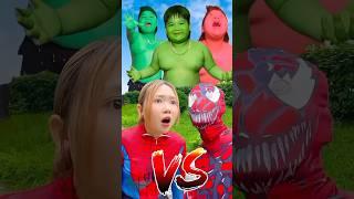 Random Super Hero Battle Between Spider-Girl vs Venom #shorts #spiderman #venom #shorts #trending